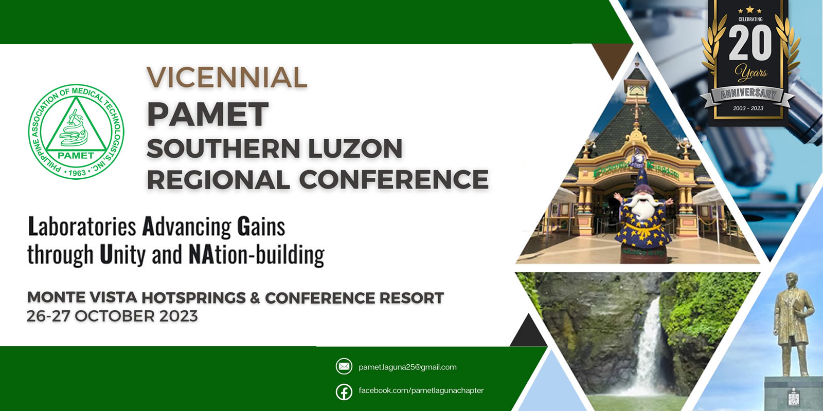 20th PAMET Southern Luzon Regional Conference